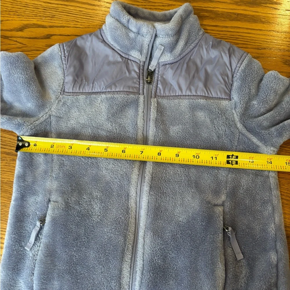 32 Degrees lavender Fleece Jacket girls 7/8 - Picture 4 of 5